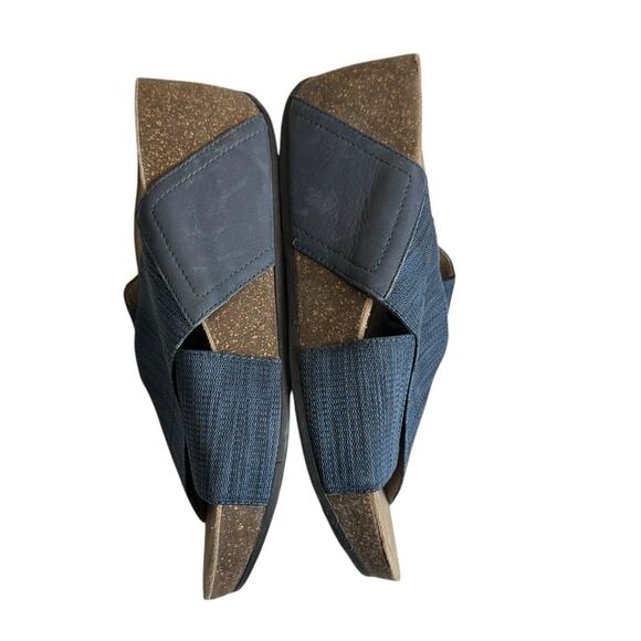 Abeo Unity Leather Blend Stretch Crossover Sandals Comfortable Shoes Women’s 7N - Picture 7 of 10